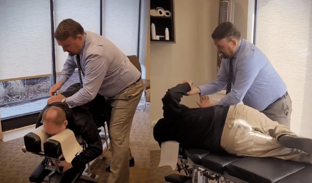 Chiropractic adjustments